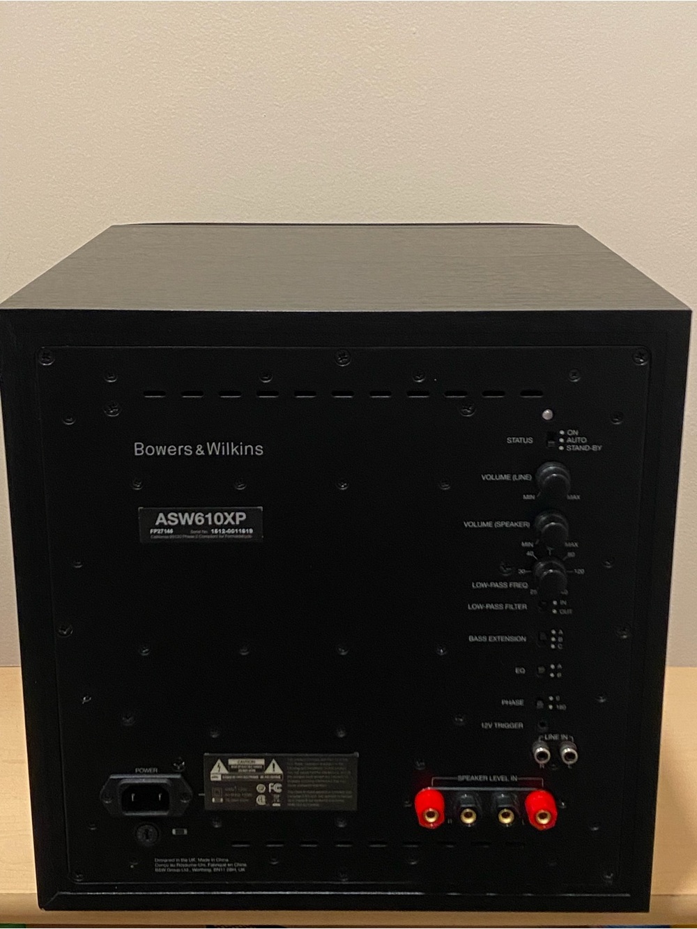 Bowers & Wilkins Subwoofer